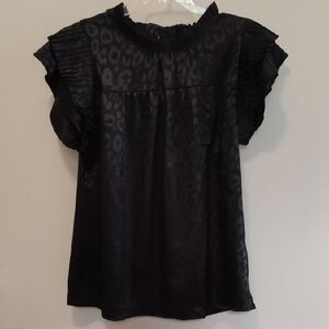 Elegant Black Women's Top